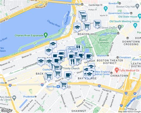 newbury st boston map