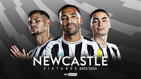 newcastle premier league fixtures 23/24