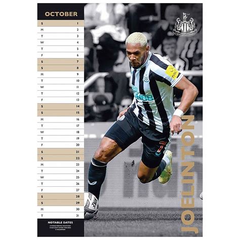 newcastle united calendar 2023