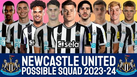 newcastle united roster 2023