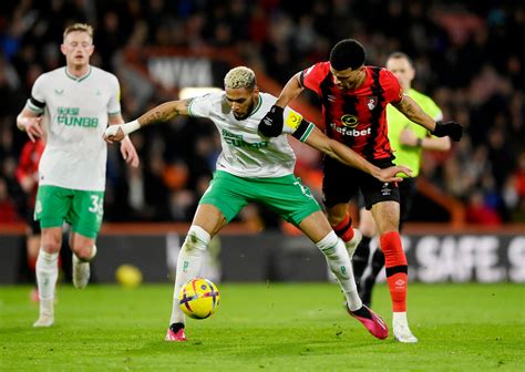 newcastle vs bournemouth ultimos resultados