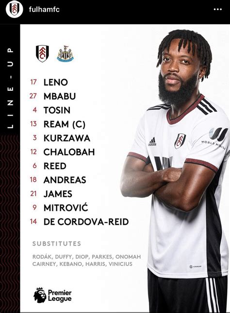 newcastle vs fulham lineup