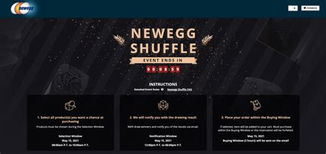 newegg shuffle uk