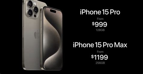 newest iphone 15 pro max price