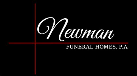 newman funeral home obituary search