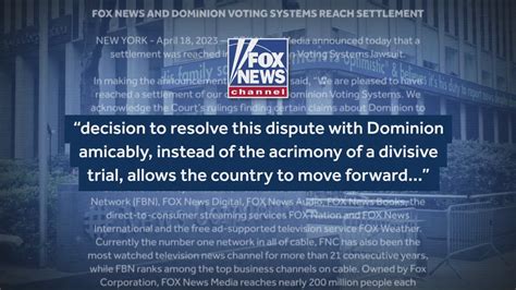 news about dominion lawsuit