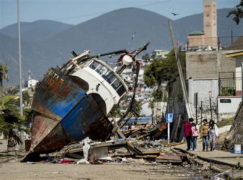 news article about earthquake in chile
