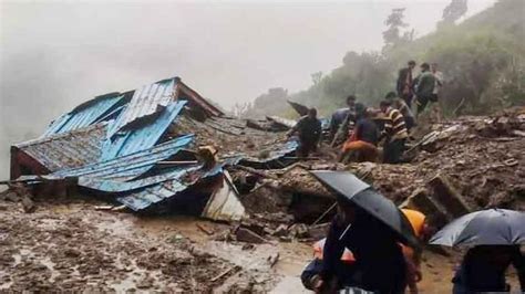 news article about landslide
