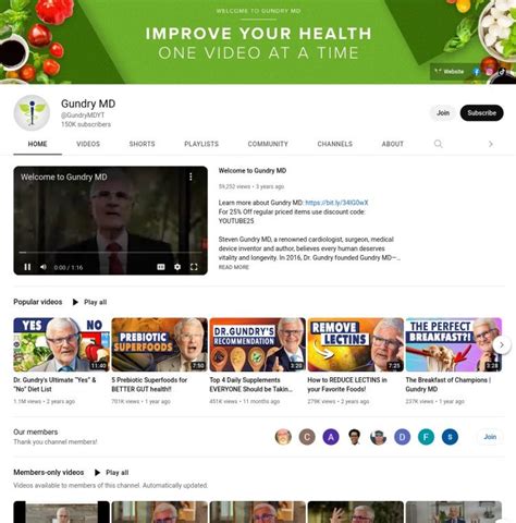 news for youtube health