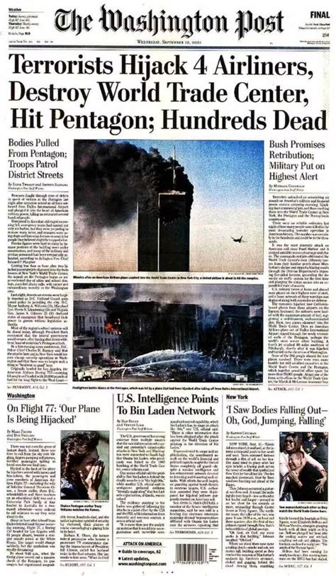 news report of 9/11