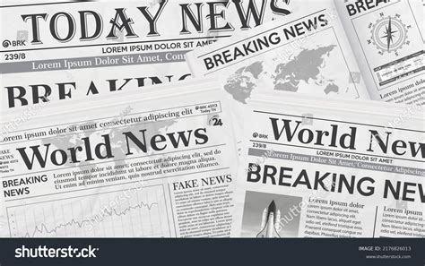 Newspaper Headline Background