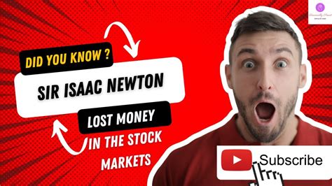 newton lost money in stock market