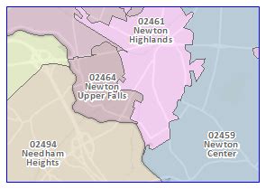 Newton Zip Codes Ma