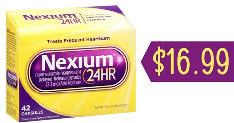 Nexium Coupon Heartburn Relief for 16.99 Southern Savers