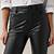 next faux leather trousers