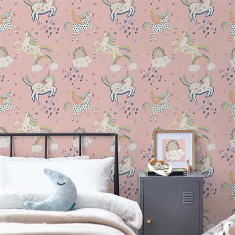 Free download Decofun Classic Stripe Blossom Wallpaper in Pink 10m Roll