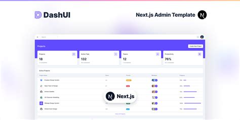 next js admin dashboard template github