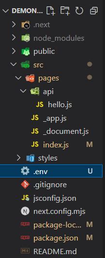 next js proper folder structure