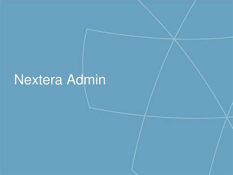 nextera admin