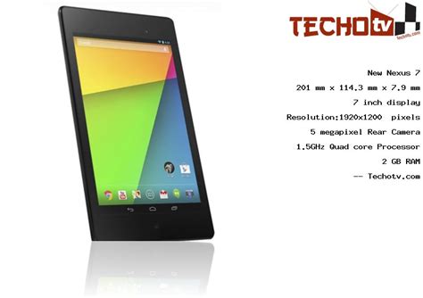 nexus 7 tablet dimensions