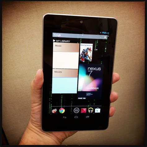 nexus 7 tablet update