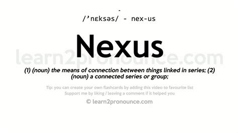 nexus definition law