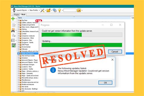 nexus mods keep failing to download