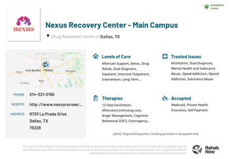 nexus rehab in texas