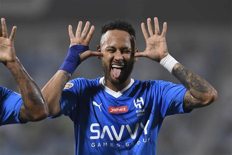 neymar en el al hilal