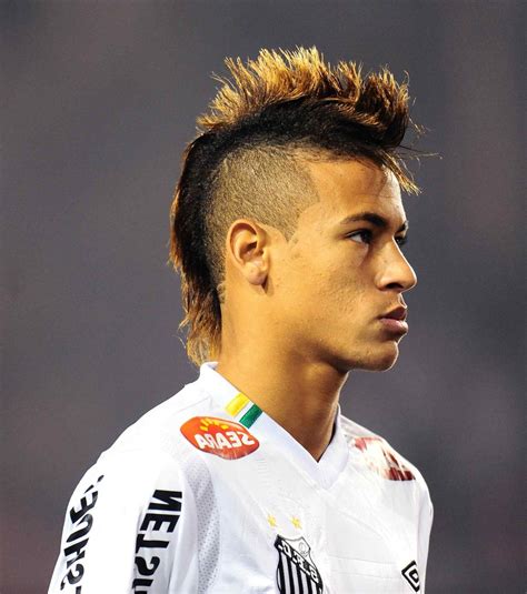 neymar haircut mohawk