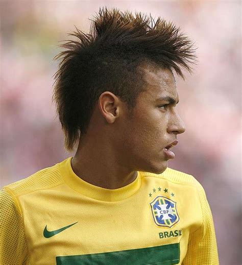 neymar haircut santos