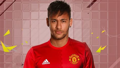 neymar man utd shirt