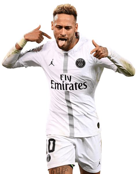 neymar psg white background