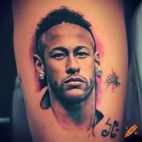 Neymar Tattoo Design