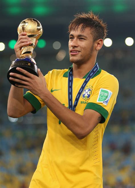 neymar with world cup