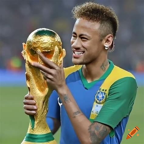 Neymar World Cup Trophy