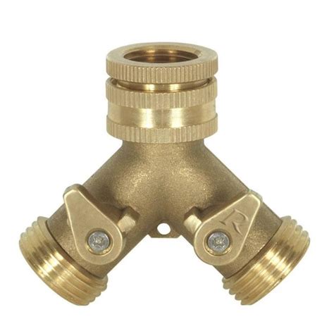 Nez De Robinet Double Sortie