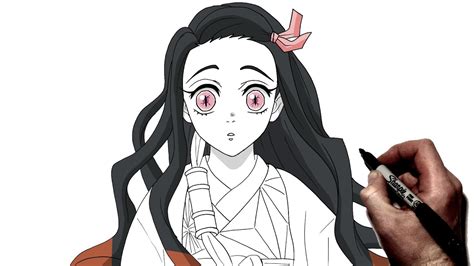 nezuko drawing base