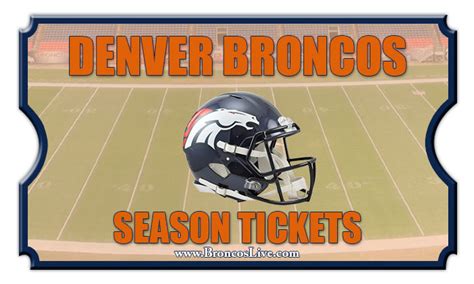 nfl broncos tickets promo code