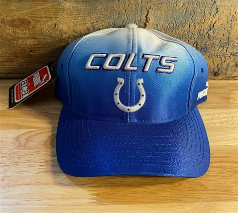 nfl colts hat vintage