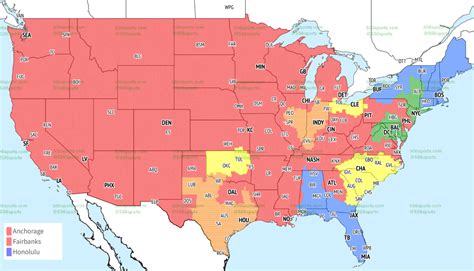 nfl distribution map