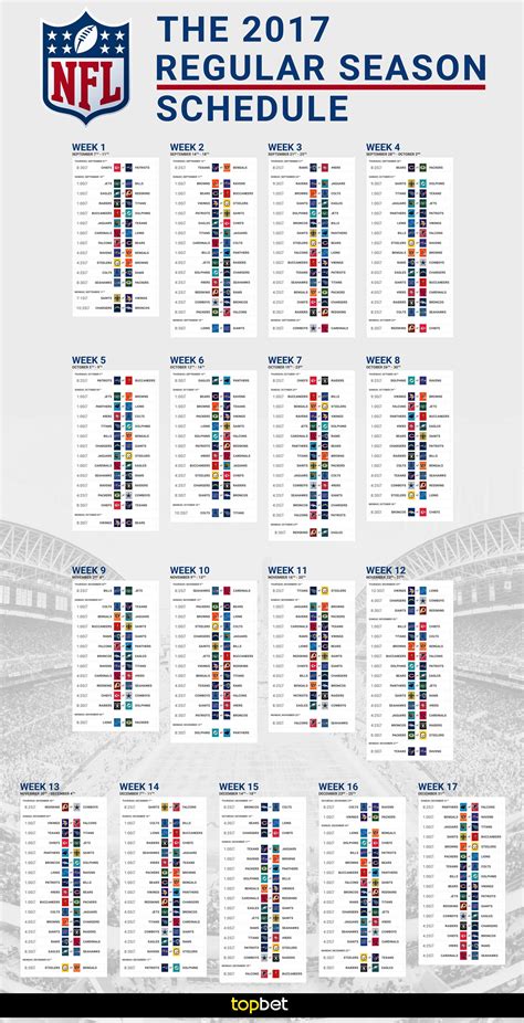 nfl football game schedule