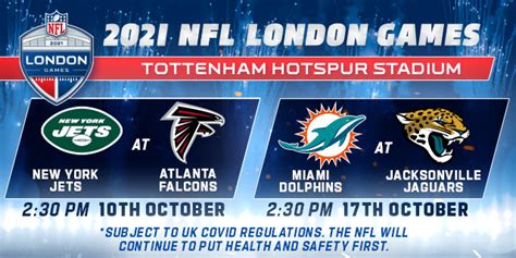 nfl games in london 2021