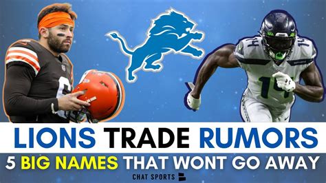 nfl lions trade rumors
