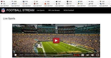 nfl live streaming free online cbs