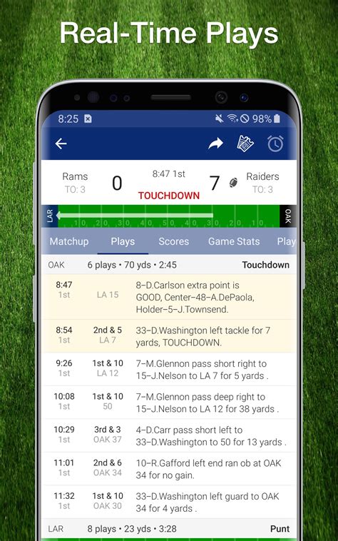 nfl scoreboard app for android
