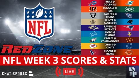 nfl scores real time scores