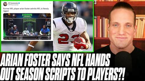 nfl scripted arian foster