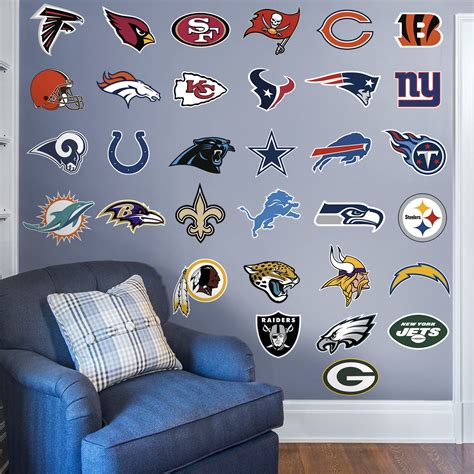 Nfl Team Wall Stickers