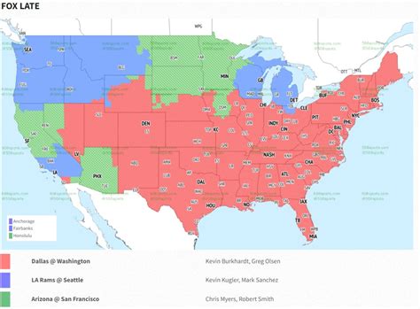 Nfl Coverage Map Week 18 2024 Cbs Live Jinny Lavinie
